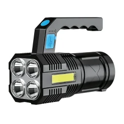 Lampe torche portable 200 Lumens, rechargeable USB, norme IP 44^Terre Jardin Clearance