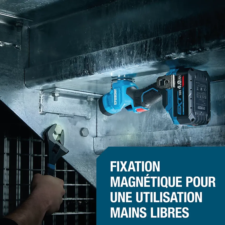 Lampe torche sans fil ERI1106TOR 400lm 18V ( sans batterie)-Erbauer Sale