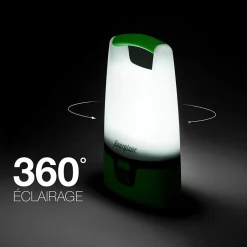 Lanterne de camping LED 1200 lumens Camping Vision autonomie 5h fonctionne par recharge USB-Energizer Outlet