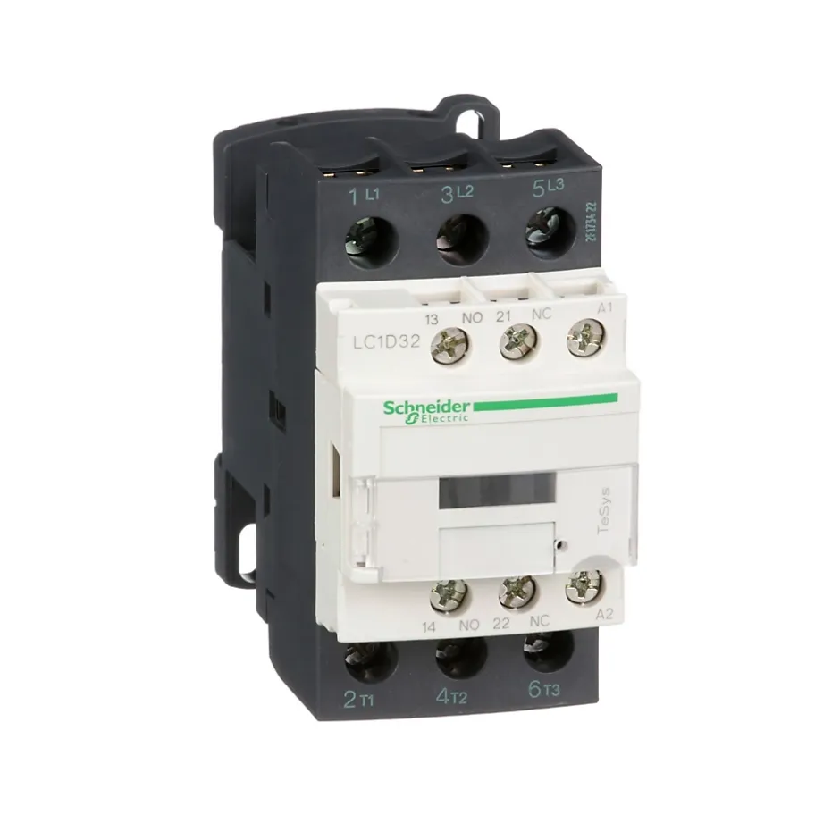Lc1d32b7 Schneider - Contacteur Moteur Tripolaire - 3no - 32a - Bobine 24vca - Vis étrier - Tesys Lc1d32^Schneider Electric Online