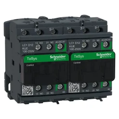 Lc2d12kue Schneider - Contacteur Inverseur Tripolaire - 3no - 12a - Bobine 100-250vca - Vis^Schneider Electric Outlet