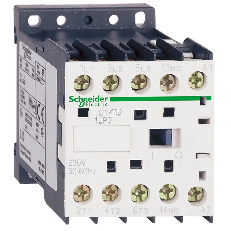 Lc1k0910u7 Schneider - Mini Contacteur Tripolaire - 3no - 9a - Bobine 230 à 240vca - Vis^Schneider Electric