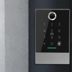 Lecteur biométrique de contrôle d'accès connecté -7d eco à empreinte, code, badge et bluetooth^LOCKY Best