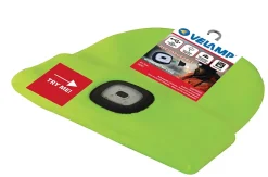 LIGHTHOUSE : Bonnet avec frontale LED rechargeable. Jaune fluo^Velamp Hot