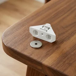 Loqueteau blanc 4 kg entraxe 22 mm^Diall New