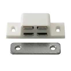 Loqueteau blanc 4 kg entraxe 34mm vendu par 2-Diall Clearance