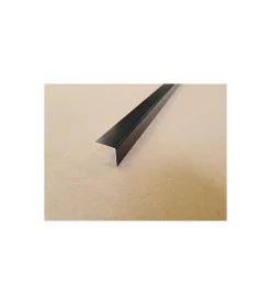 Lot 5 Cornières d'angle RAL 9005 Sat Noir - épaisseur 1mm - Long 150 cm (2 cm x 2 cm )^Alucouleur Sale