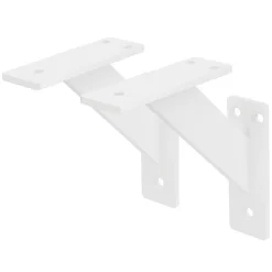 Lot 2 Equerres d'Etagere suspendue support mural en aluminium-Ml-Design Sale