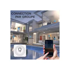 Lot 3 Interrupteurs intelligent WiFi 16A MiniSmart Switch Wi-Fi connecté,application Tuya/SmartLife,Alexa,Google Home-Somlife Online