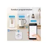 Lot 4 prises connectées application tuya smart life controle de consomation Compatible avec Alexa/Google Home-Somlife Best