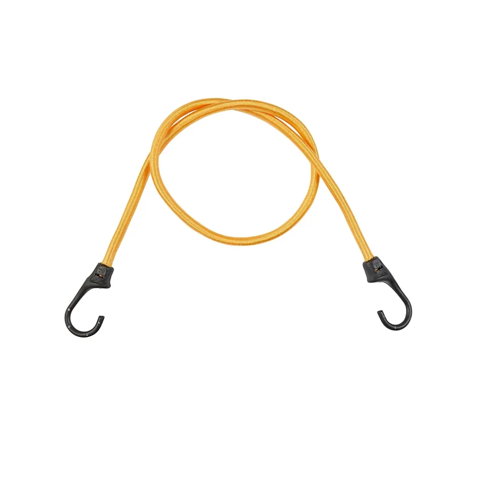 Lot 2 tendeurs élastiques à crochet orange ø10 mm, 100 cm^Diall Hot