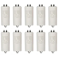 LOT 10 x Condensateur 50.0UF 450 V à Cosses CONDO 50MF-Nedis Hot