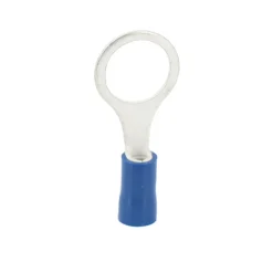 Lot de 25 - Cosse à œillet bleue diam10 mm avec manchon cuivre - câble 1,5-2,5 mm²^Lem Select Discount