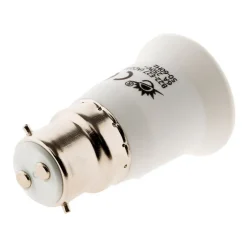 Lot de 2 adaptateurs de douille B22/E27 -^Zenitech