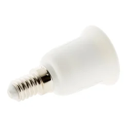 Lot de 2 adaptateurs douille E14/E27 --Zenitech Sale