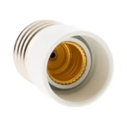 Lot de 2 adaptateurs douille E27/E14 --Zenitech Clearance