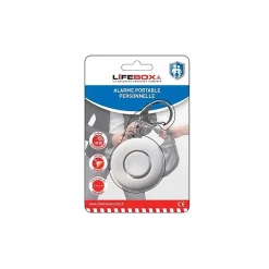lot de 2 Alarmes de sécurité personnelle 130 DB anti agression avec lumière-Lifebox Online