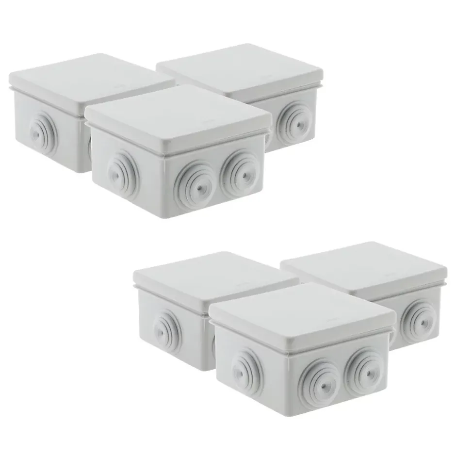 Lot de 6 boîtes de dérivation étanches IP55^Zenitech Sale