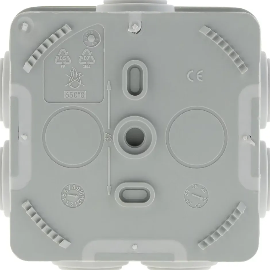 Lot de 3 boîtes étanches IP55 No Airbox 80x42mm -^Protec New