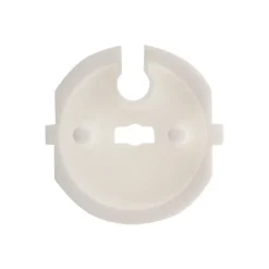 Lot de 3 caches prises 2 P+T + clef - Blanc --Zenitech Clearance