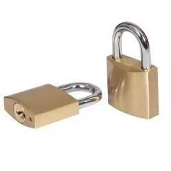 Lot de 2 cadenas à clé BC7732 (1028) en laiton l.30 x H. 27 mm^Smith & Locke