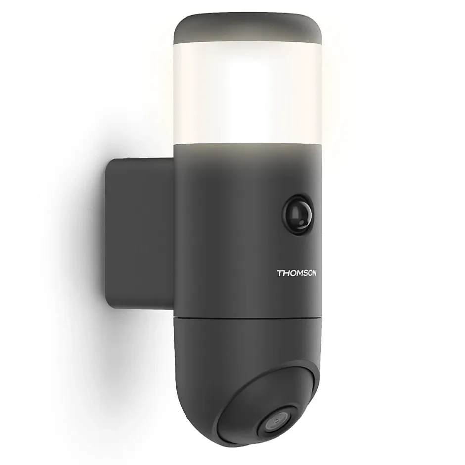 Lot de 2 caméras extérieures connectées, rotatives, motorisées - Rheita 100 --Thomson New