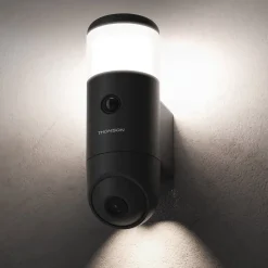 Lot de 2 caméras extérieures connectées, rotatives, motorisées - Rheita 100 --Thomson New