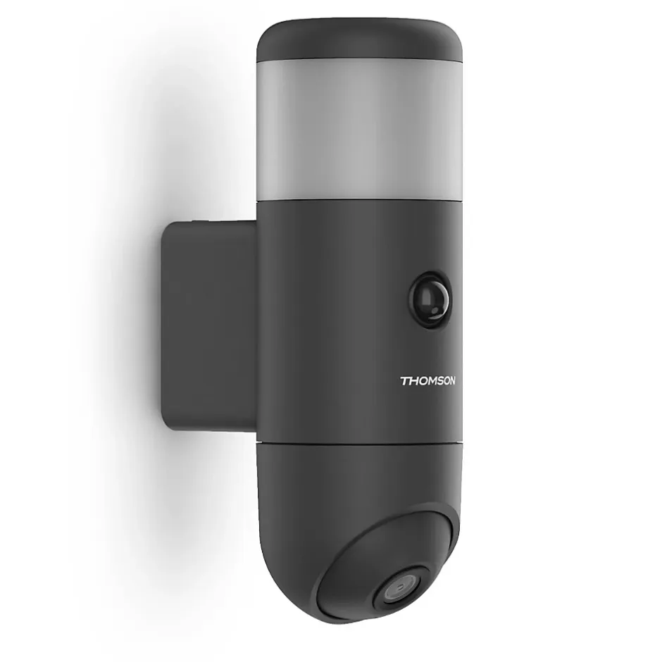 Lot de 2 caméras extérieures connectées, rotatives, motorisées - Rheita 100 --Thomson New