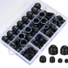 Lot de 145 capuchons à vis plastique noir M4 M5 M6 M8 M10 M12 ewwtrey-Ewt Discount