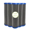 Lot de 5 Cartouches 2 en 1 Filtre à Eau 9 pouces 3/4 - Anti sédiments + Charbon actif 5 microns Fabriqué en France-Toodo Online