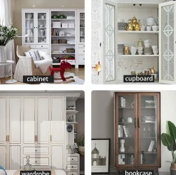 Lot de 2 charnières de porte battante en acier inoxydable, pliables et amovibles, avec vis, 75 x 30 mm-Deko Best