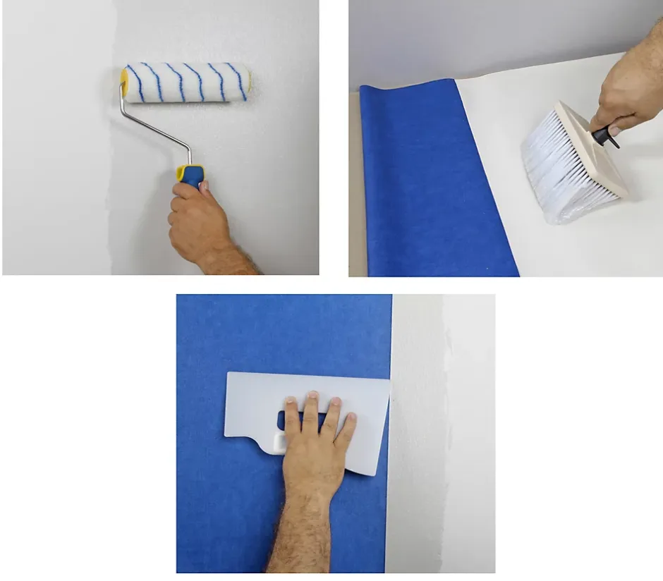 Lot de 2 colles Papiers Peints en Pâte Sem-Pro XXL, Prêt à l'Emploi, Seau de 5 kg^Semin Hot