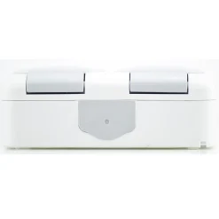 Lot de 5 double prise 2P+T étanche IP54- - Gris - NF^Viko By Panasonic Clearance