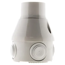 Lot de 2 douilles orientables E27 - Blanc --Zenitech Best