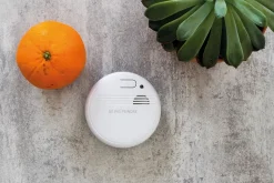 Lot de 4 détecteurs de fumée autonomie 3 ans - pile et accessoires --Otio Best