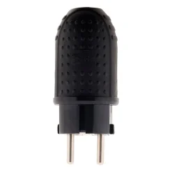 Lot de 5 fiches caoutchouc mâles 16A 2P+T --Zenitech Clearance