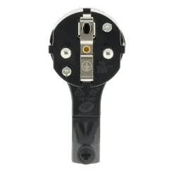 Lot de 5 fiches mâles 16A extraplate - Noire -^Zenitech Discount