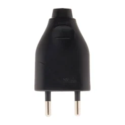 Lot de 10 fiches mâles 2P 6A - Noir -^Zenitech Discount