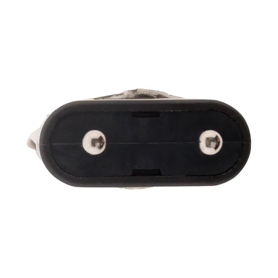 Lot de 10 fiches mâles 2P 6A latérales - Noir -^Zenitech Hot