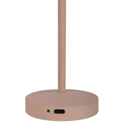 Lot de 2 lampes de table LED rechargeables Gomba extérieur intérieur métal plastique Frosted Almond hauteur 18,5cm^Näve Clearance