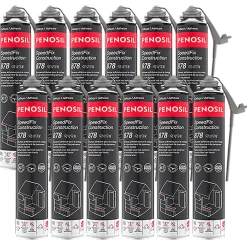 Lot de 12 Mousses colle universelle SpeedFix Construction 878 pistolable 690ml^Penosil