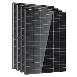 Lot de 4 Panneaux solaires 450Wc Bifacial - Bi-verre-Dmegc Best