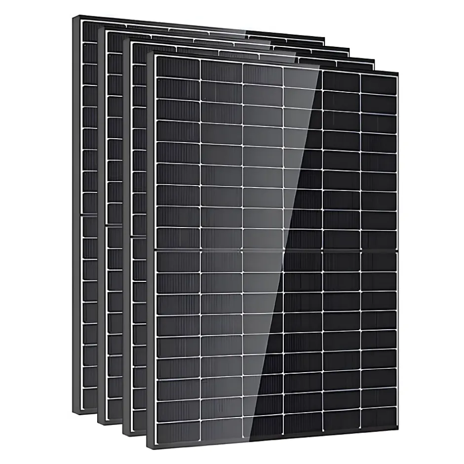 Lot de 4 Panneaux solaires 450Wc Bifacial - Bi-verre-Dmegc Best