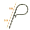 Lot de 5 pitons P Standard en inox 12 cm --Linxor New