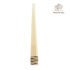 Lot de 6 Plinthes Goulotte MDF, L.2.44 m x H.6.8 cm, Ep.18 mm-Wood&Sens Hot