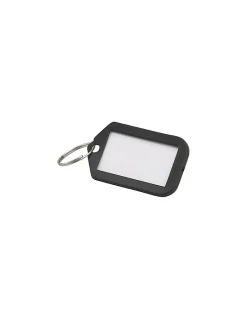 Lot de 5 portes-étiquettes, noir, 49.5x29mm -^Thirard Hot