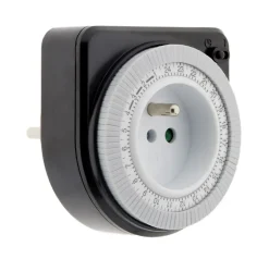 Lot de 2 programmateurs mécaniques - Noir --Otio Best