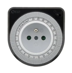 Lot de 2 programmateurs mécaniques - Noir --Otio Best