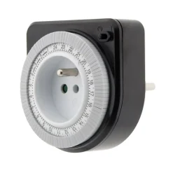 Lot de 2 programmateurs mécaniques - Noir --Otio Best