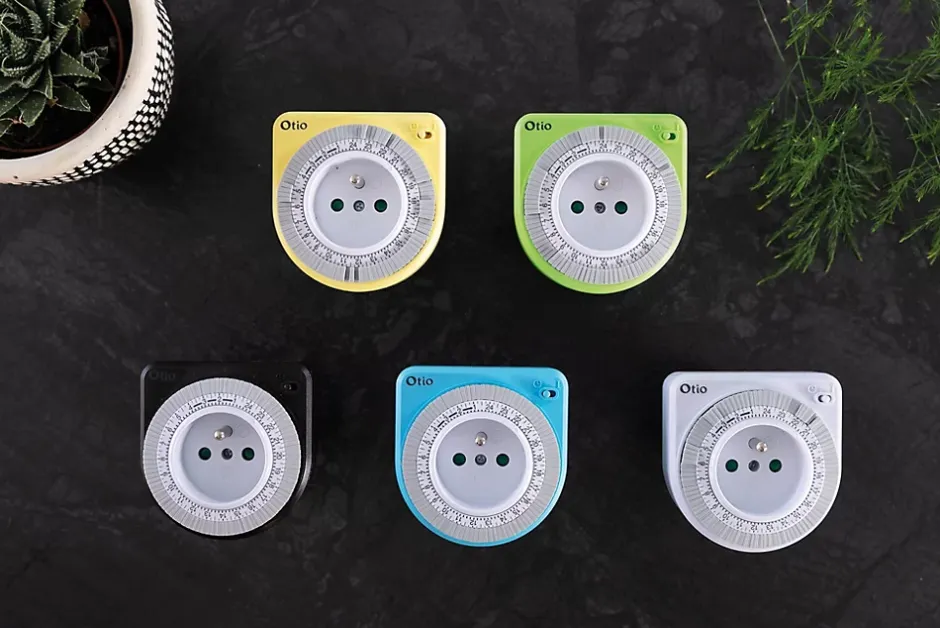 Lot de 2 programmateurs mécaniques - Bleu --Otio Sale